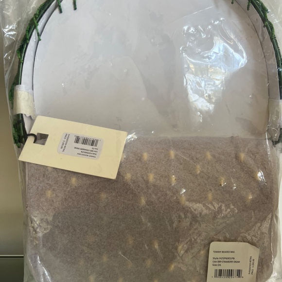 STAUD Tommy Beaded Bag Strawberry Dream - Picture 9 of 10